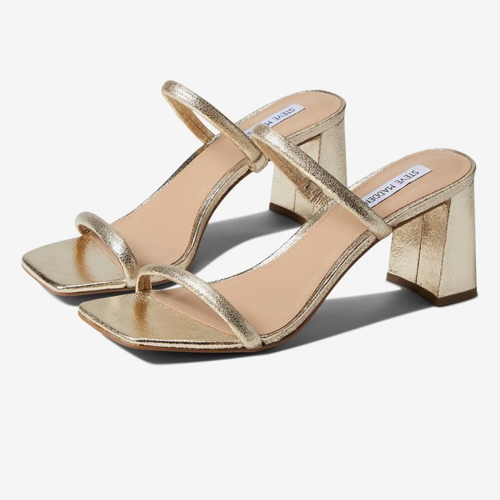 Steve Madden Lilah Color: Gold Metal size 6